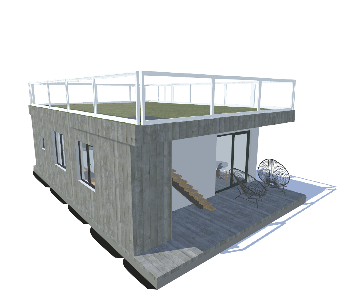 Casas flotantes