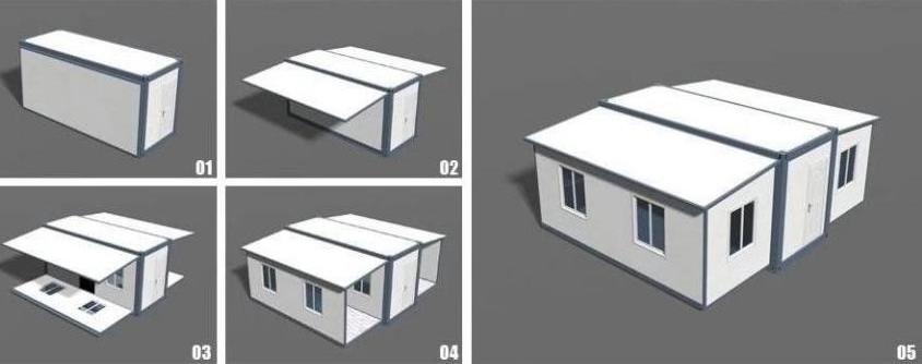 CASAS CONTENEDOR extensibles